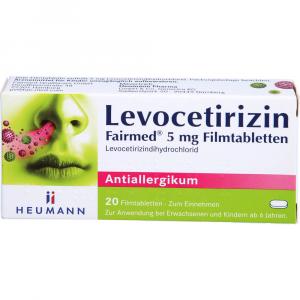 LEVOCETIRIZIN Fairmed 5 mg Filmtabletten