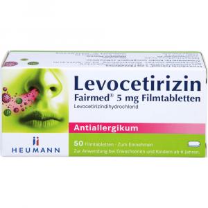 LEVOCETIRIZIN Fairmed 5 mg Filmtabletten