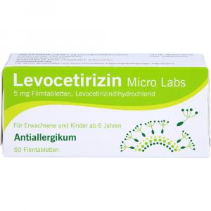 LEVOCETIRIZIN Micro Labs 5 mg Filmtabletten