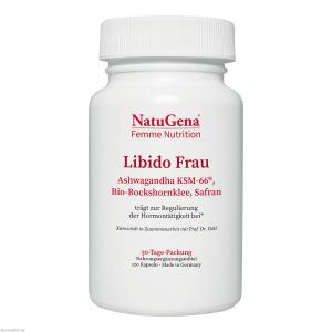 LIBIDO Frau Ashwagandha+Maca+B6+B9+B12 Kapseln