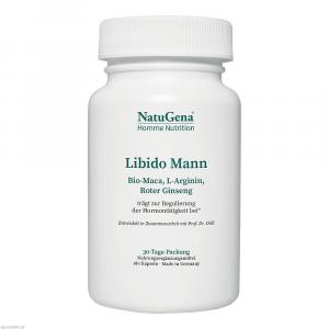 LIBIDO Mann L-Arginin+roter Ginseng+Maca Kapseln