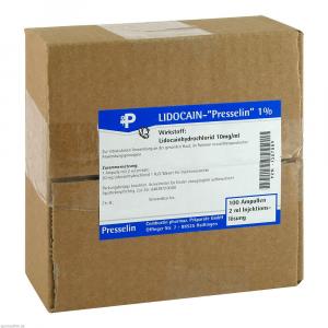LIDOCAIN Presselin 1% Injektionslösung Ampullen