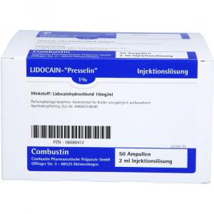 LIDOCAIN Presselin 1% Injektionslösung Ampullen