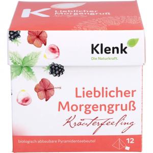 LIEBLICHER Morgengruß Tee Pyramidenbeutel