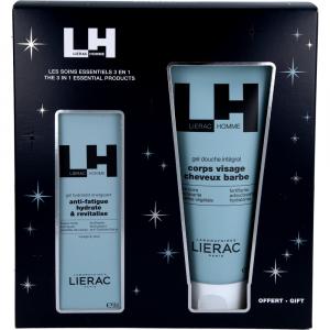 LIERAC HOMME x-mas Set Feuchtigkeitsgel