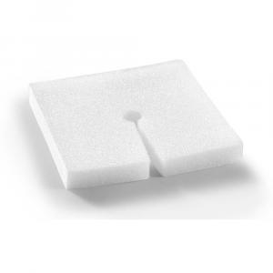 LIGASANO weiß Schlitzkompresse 1x7,5x7,5 cm unst.