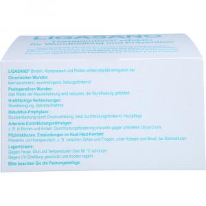 LIGASANO weiß Verband 1x10x10 cm steril