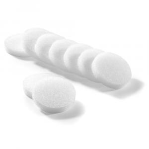 LIGASANO weiß Verband rund Drm.1x3,5 cm unsteril