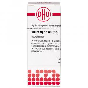 LILIUM TIGRINUM C 15 Globuli Ind.Fert. LILIUM TIGRINUM C 15 Globuli Ind.Fert.