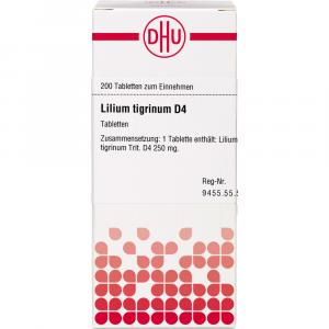 LILIUM TIGRINUM D 4 Tabletten