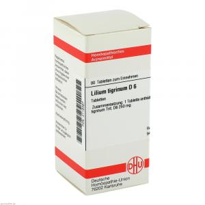 LILIUM TIGRINUM D 6 Tabletten