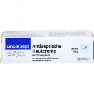 LINOLA sept Antiseptische Hautcreme mit Clioquinol