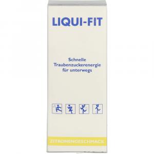 LIQUI FIT flüssige Zuckerlösung Lemon Beutel