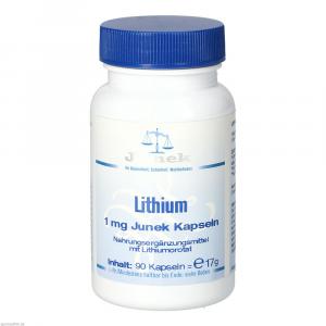 LITHIUM 1 mg Junek Kapseln
