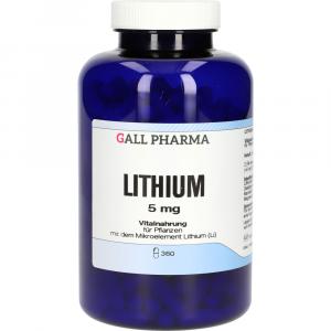 LITHIUM 5 mg GPH Kapseln
