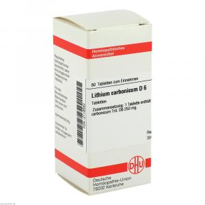 LITHIUM CARBONICUM D 6 Tabletten