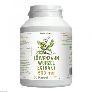 LÖWENZAHNWURZEL-Extrakt 500 mg Mono Kapseln