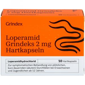 LOPERAMID Grindeks 2 mg Hartkapseln