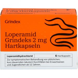 LOPERAMID Grindeks 2 mg Hartkapseln