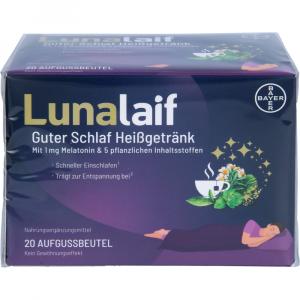 LUNALAIF Guter Schlaf Heißgetränk Beutel