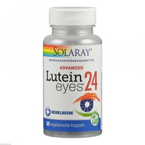 LUTEIN EYES Advanced 24 mg Solaray Kapseln