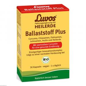 LUVOS Heilerde Bio Ballaststoff Plus Kapseln