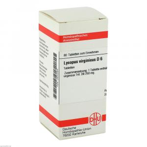 LYCOPUS VIRGINICUS D 6 Tabletten