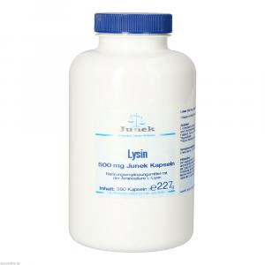 LYSIN 500 mg Junek Kapseln