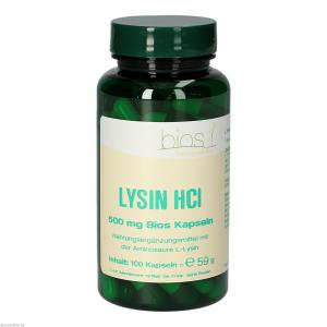 LYSIN HCL 500 mg Bios Kapseln