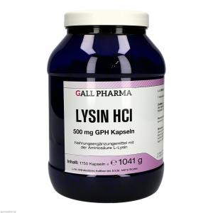 LYSIN HCL 500 mg GPH Kapseln