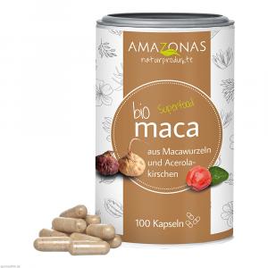 MACA BIO Vegicaps mit Bio Acerola Pulver