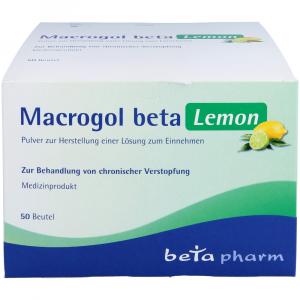 MACROGOL beta Lemon Plv.z.Her.e.Lsg.z.Einnehmen