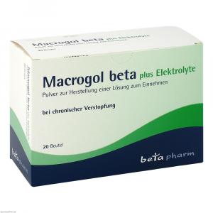 MACROGOL beta plus Elektrolyte Plv.z.H.e.L.z.Einn.