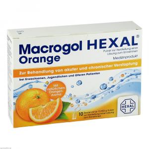 MACROGOL HEXAL Orange Plv.z.Her.e.Lsg.z.Einn.Btl.
