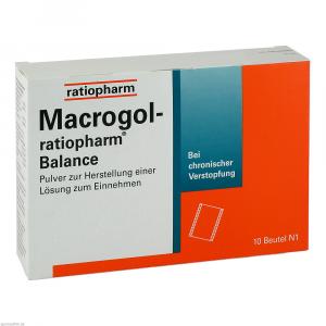 MACROGOL-ratiopharm Balance Plv.z.H.e.L.z.Einn.