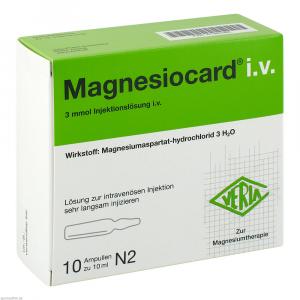 MAGNESIOCARD i.v. Injektionslösung
