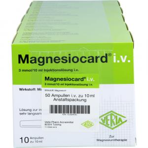 MAGNESIOCARD i.v. Injektionslösung