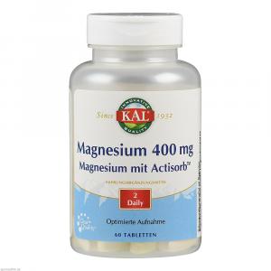 MAGNESIUM 400 mg mit ActiSorb KAL Tabletten