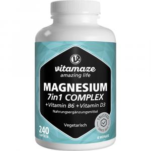 MAGNESIUM 7IN1 Komplex+B6+D3 Kapseln