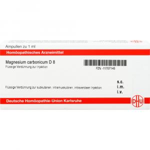 MAGNESIUM CARBONICUM D 8 Ampullen
