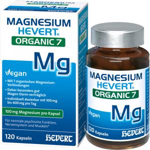 MAGNESIUM HEVERT Organic 7 Kapseln