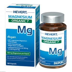 MAGNESIUM HEVERT Organic 7 Kapseln
