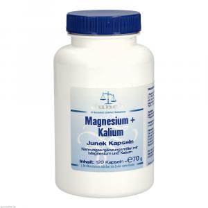 MAGNESIUM+KALIUM Junek Kapseln