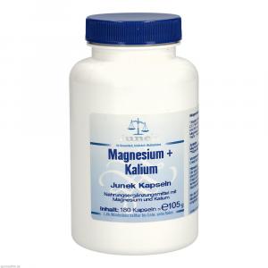 MAGNESIUM+KALIUM Junek Kapseln