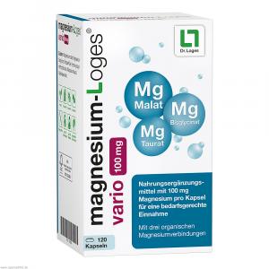 MAGNESIUM-LOGES vario 100 mg Kapseln