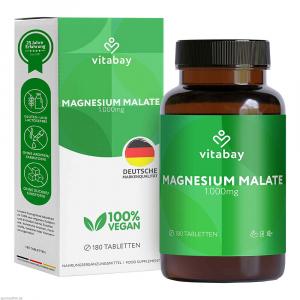 MAGNESIUM MALATE 1000 mg vegan hochdosiert Tabl.