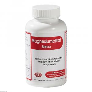 MAGNESIUMCITRAT Berco Kapseln