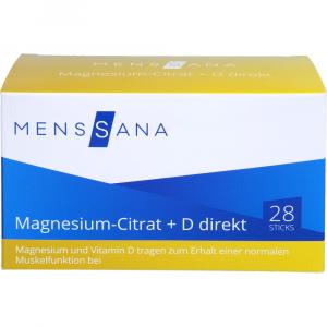 MAGNESIUMCITRAT+D direkt MensSana Pulver