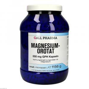 MAGNESIUMOROTAT 550 mg GPH Kapseln