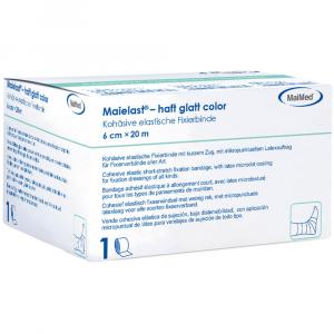 MAIELAST Haft Binden glatt color 6 cmx20 m blau
